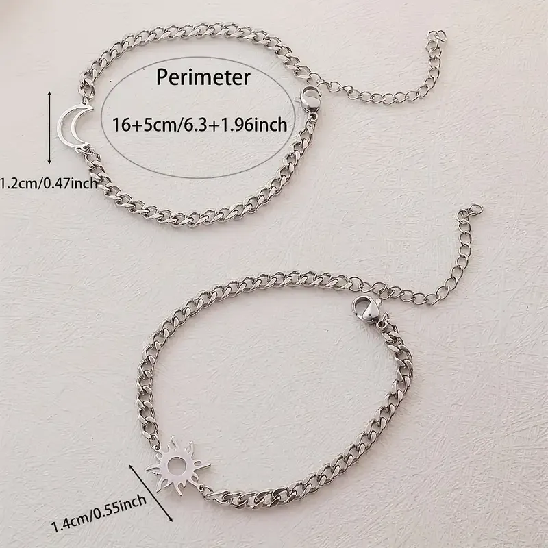 Парные браслеты солнце и луна – для пары или друзей Киев - изображение 5