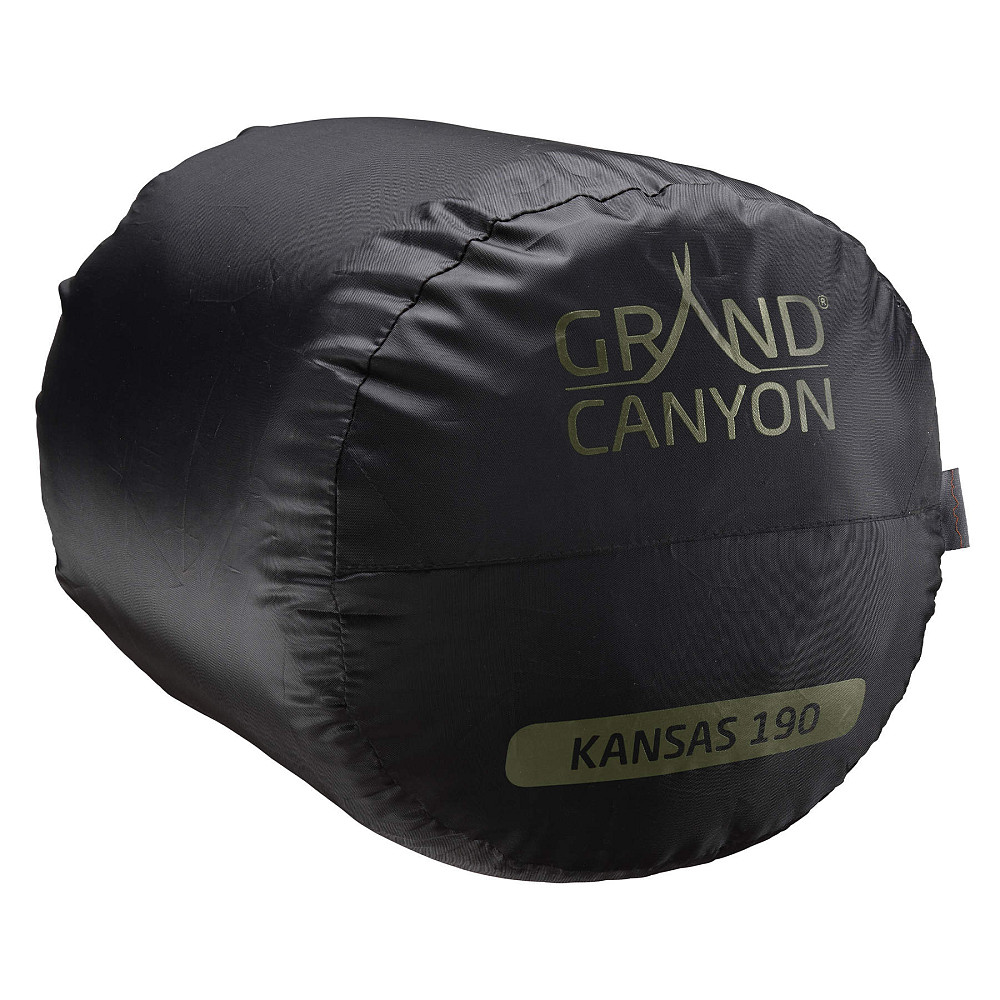 Спальный мешок Grand Canyon Kansas 190 0°C Capulet Olive Left (340019) Вінниця - фото 9
