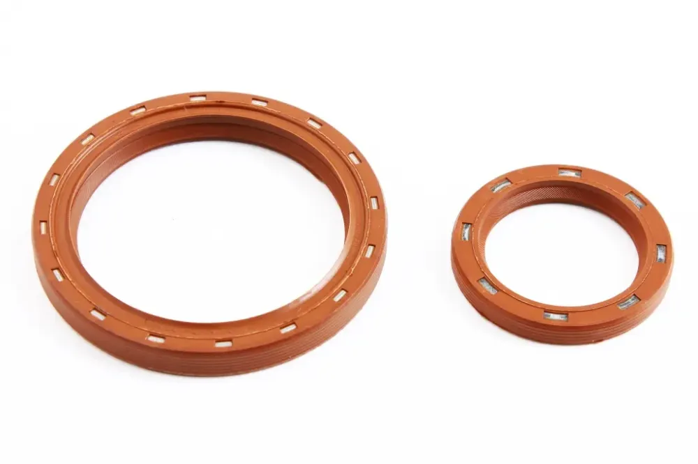 Сальник колінувала 2101 БРТ обрізатий червоний (2 шт). Вінниця - фото 1