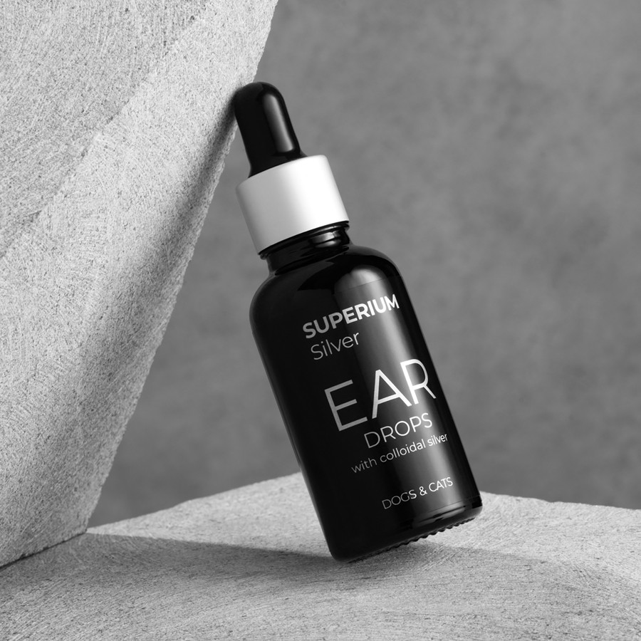 СУПЕРІУМ Сільвер краплі вушні з колоїдним сріблом для котів та собак, 30 мл Коломия - фото 7
