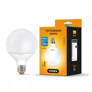 Лампа G95e 15W E27 4100К 220V LED Videx Житомир - фото 1