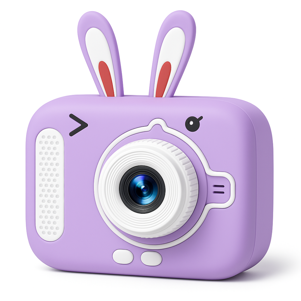 Детский цифровой фотоаппарат X900 Rabbit. Цвет: фиолетовый JI-64 Львов - изображение 18