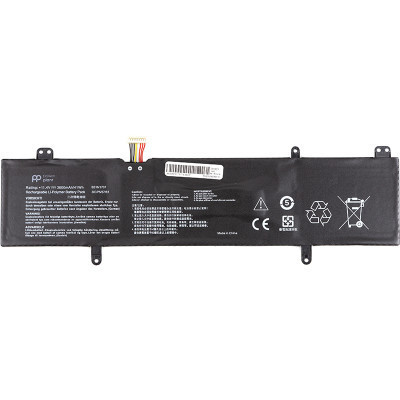 Акумулятор до ноутбука ASUS VivoBook 14 X411UA (B31N1707) 11.4V 3600mAh PowerPlant (NB431793) Вінниця - фото 1