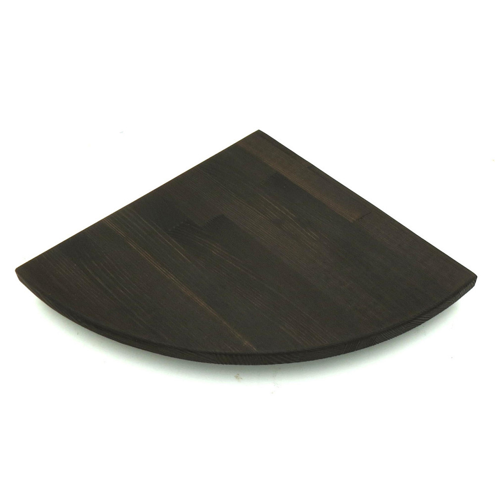 Угловая настенная полка 