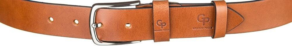 Ремень мужской Коричневый (GRANDE PELLE) Киев - изображение 16