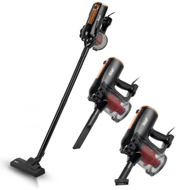 Вертикальный мощный пылесос без мешка RAF, Многофункциональный вертикальный пылесос TV-67 Львов - изображение 1