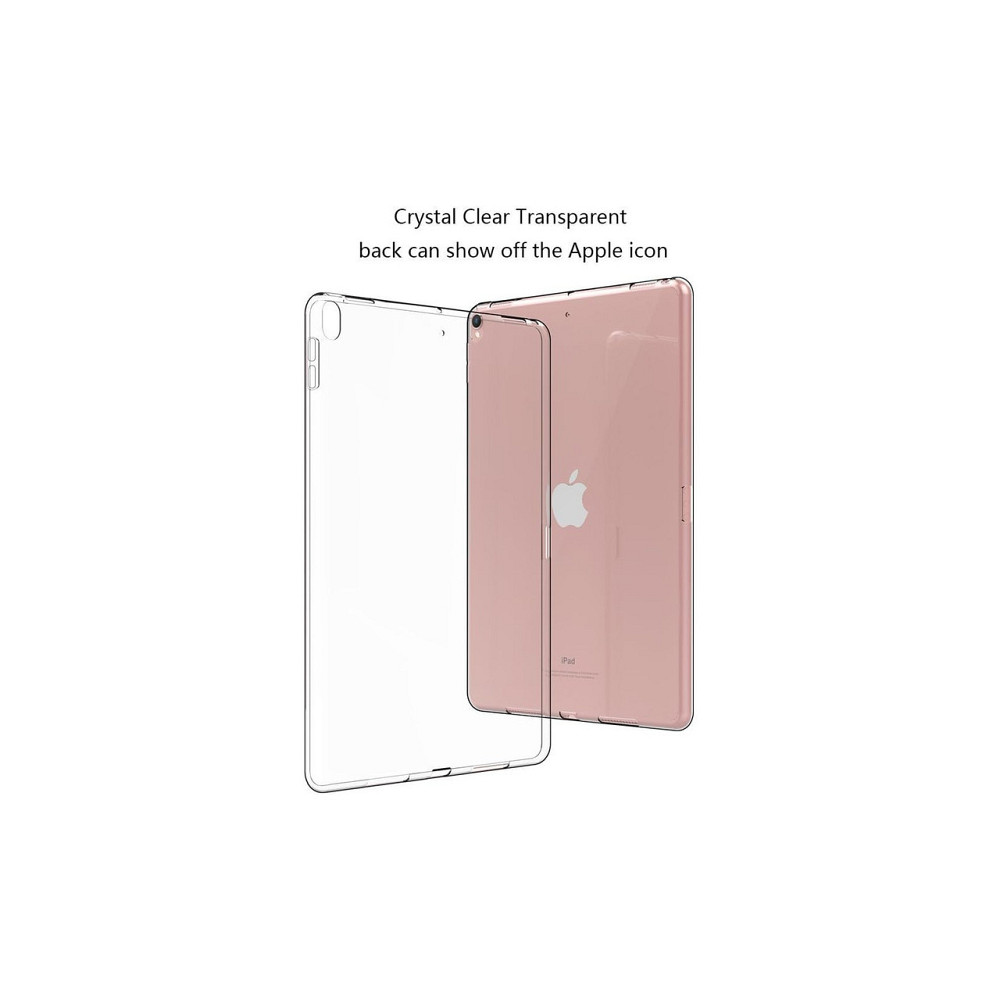 Чохол накладка бампер iCoverCase Ultra Thin Silicone Back Cover прозорий TPU 0.3 мм для iPad Pro 10.5 і 12.9 Київ - фото 5