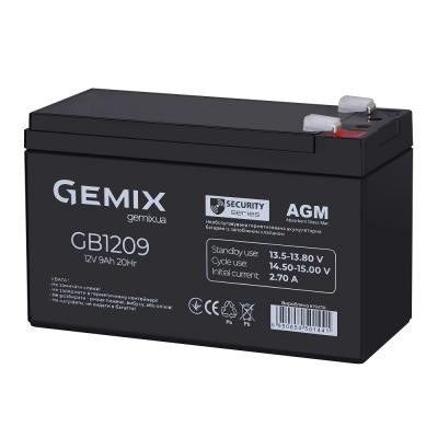 Батарея к ИБП Gemix GB 12В 9Ач (GB1209) Винница - изображение 2
