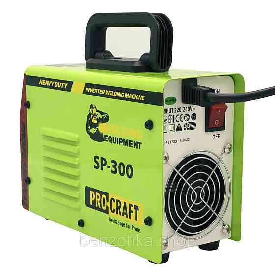 Інверторний зварювальний апарат Procraft SP300 Киев