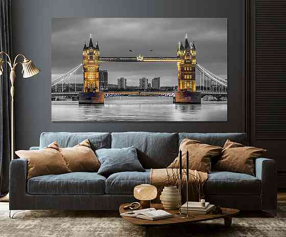 Картина холст у вітальню / спальню   Велика Британія     MLP_80 ( 60х30см ) 70x140 см Київ