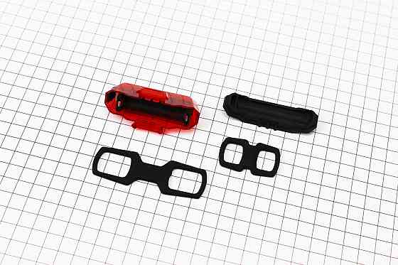 Ліхтар задній 5 діодів, LR200 (без батарейок) Київ