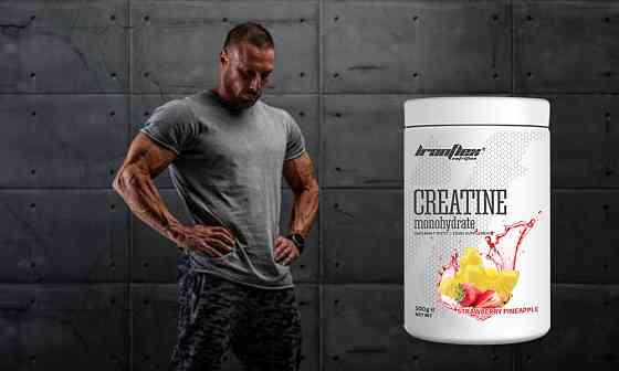 Креатин моногидрат Iron Flex Creatine Monohydrate 500 g (Strawberry pineapple) Луцк