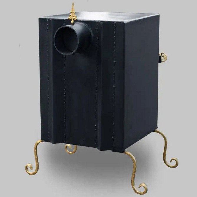 Піч буржуйка камін Экожар Комфорт Плюс (сталь 4 мм) з камерою допалювання вторинних газів Київ - фото 6