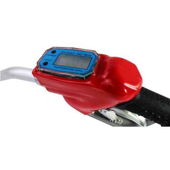 Пістолет для перекачування палива REWOLT із цифровим лічильником 75л/хв RE SL006P Чернігів