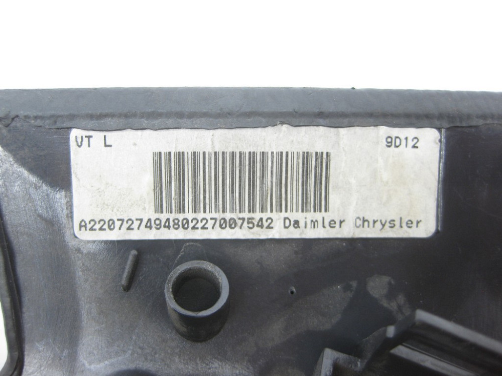 Mercedes-Benz  A2207274948 9D12 Накладка на блок кнопок керування сидінням на передній лівій карті дверей антрацит Одеса - фото 9