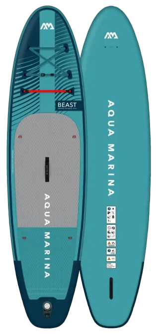 BT-23BEP SUP доска Beast (Aqua Splash) 10’6? Aquamarina Киев - изображение 4