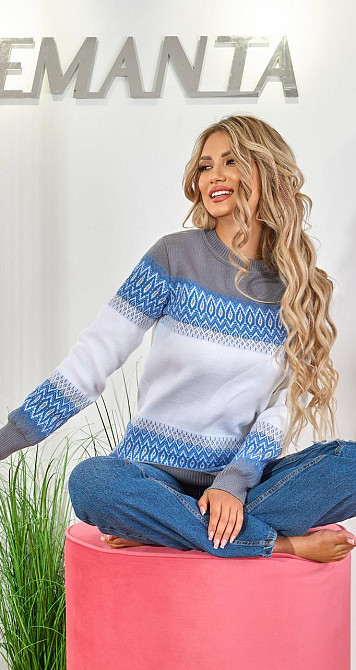 Гарний светр із блискучою ниткою (46) Київ - фото 5