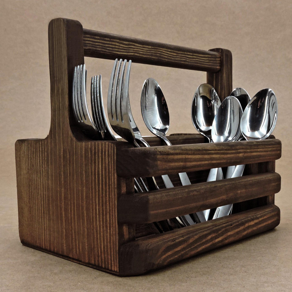 Підставка для столових приладів "Ойло" капучино Миколаїв - фото 1