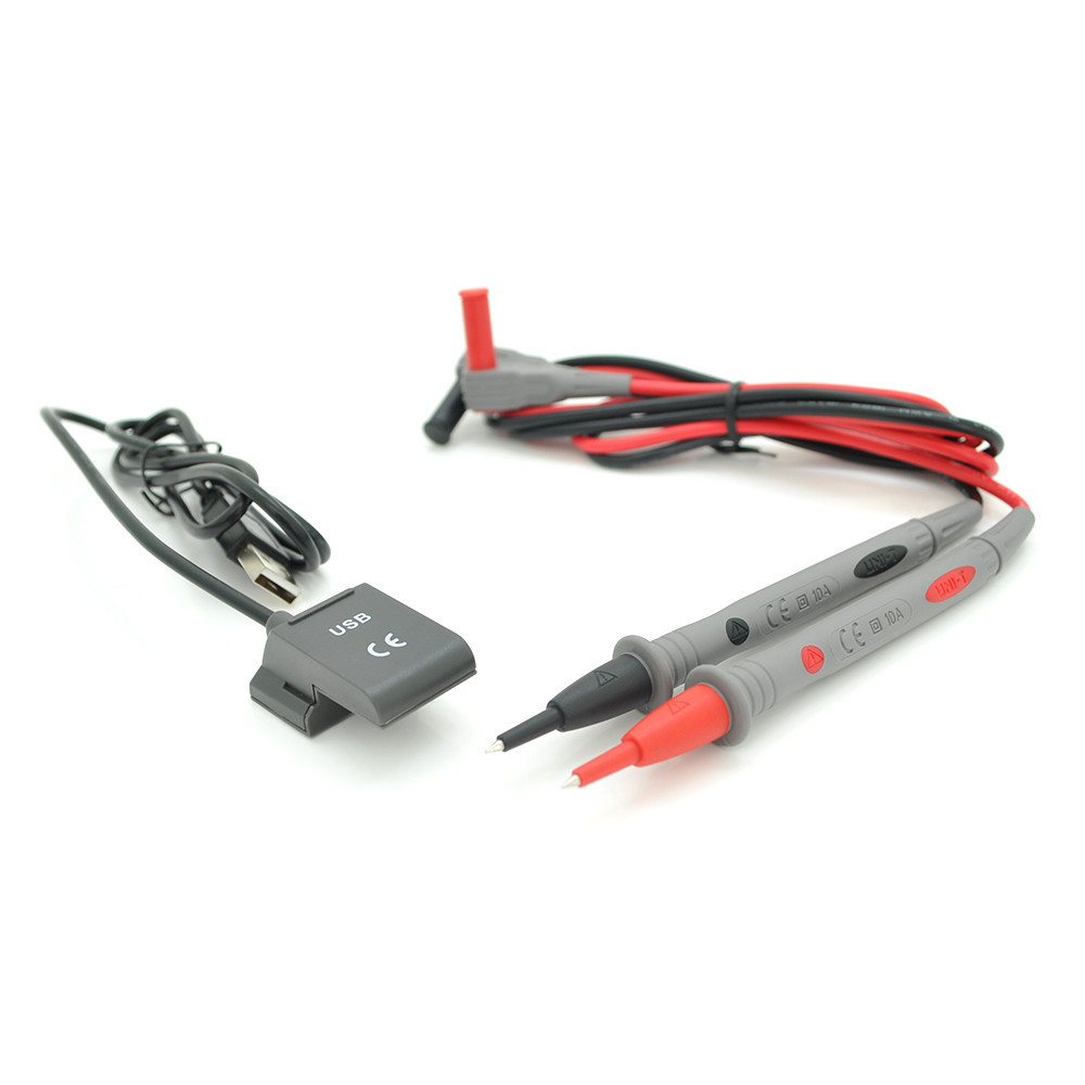 Мультиметр UNI-T UT71A Вимірювання: V, A, R, Hz, C, скважність, True RMS, автоматичний діапазон, підсвічування, USB Київ - фото 3