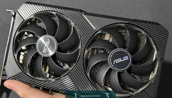 Видеокарта ASUS Dual NVIDIA GeForce RTX 3060 12Gb. Киев