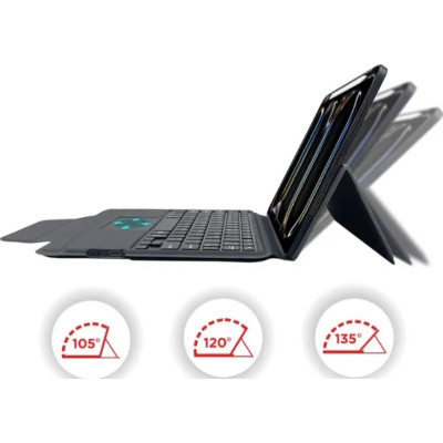 Чохол до планшета AirOn Premium iPad Pro 11 2024 with Keyboard (4822352781230) Вінниця - фото 12