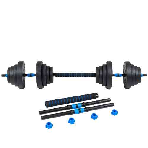 Гантелі розбірні бітумні THUNDER GYM-03 зі з'єднувачем для штанги, 2 х 20 кг Київ