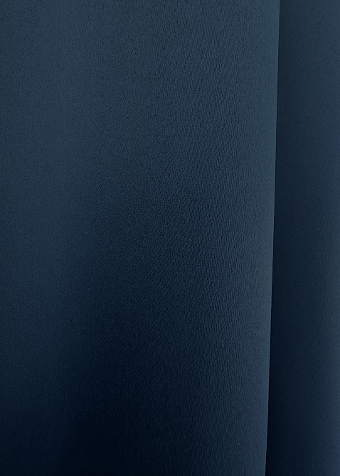 Комплект штор коротких VR-Textil Bagema Rvs № 1474ш 130х170 см 2 шт Синий (35-0351) Киев - изображение 5