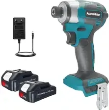 Шуруповерт Акумуляторна, silnik bezszczotkowy, wysoki moment obrotowy, Акумулятор 2 szt. 20 Ah, UE Киев