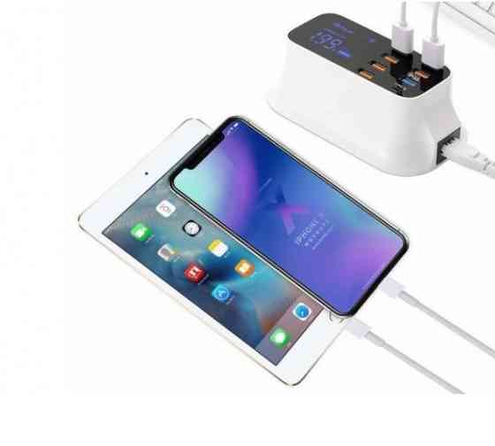 Швидкий зарядний пристрій Hstrade на 8 портів Київ