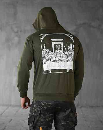 Худи maklin   олива череп   НП4892 Одесса