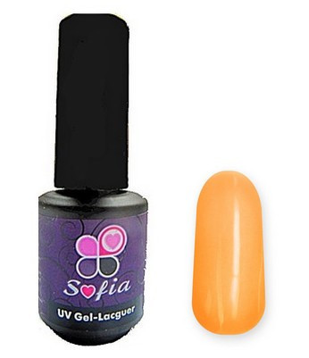 Гель-лак №84 UV Gel-Lacguer SOFIA 8.6 мл США (сонячно-помаранчевий) Київ - фото 1