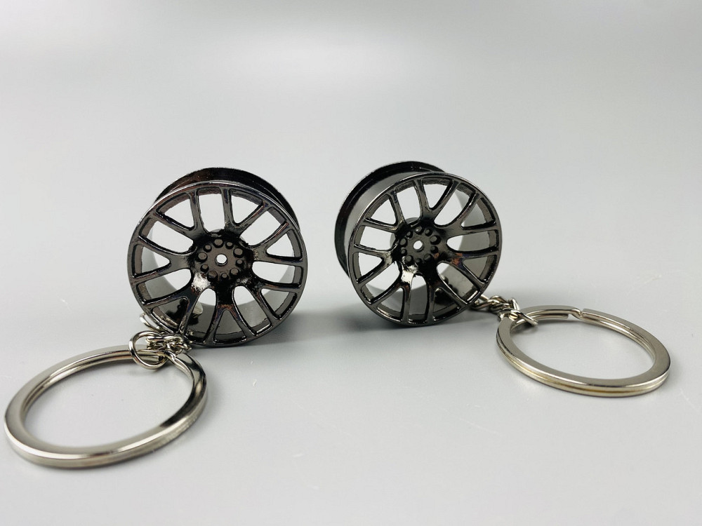 Брелок диск-колеса, брелок на ключі для водія, брелок металевий на автокамері Мукачево - фото 3