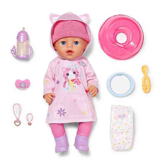 Лялька Baby Born серії Click & Play – Емма в костюмі з вушками (43 см) Днепр