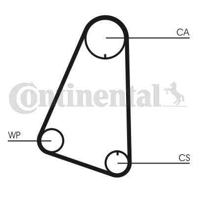 Ремінь ГРМ CONTITECH CT633 Вінниця