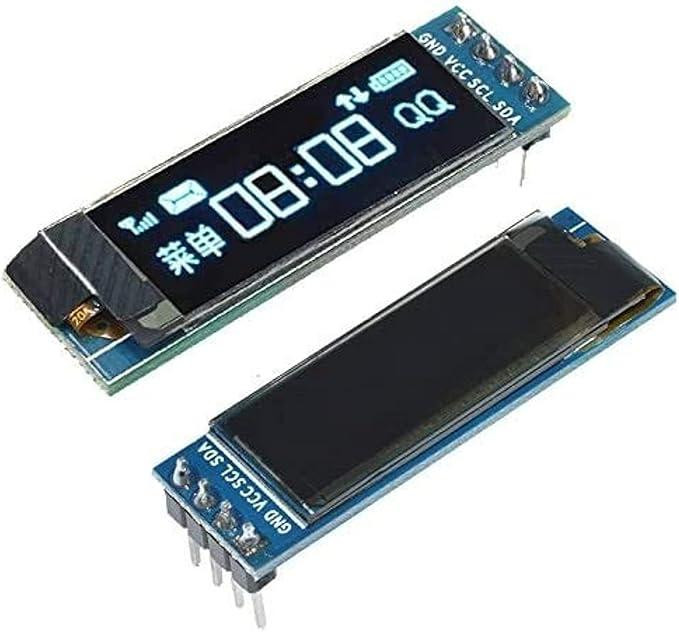 Дисплей OLED SSD1306 I2C 0.91" 128x32 графічний модуль для Arduino STM32 AVR Київ - фото 7