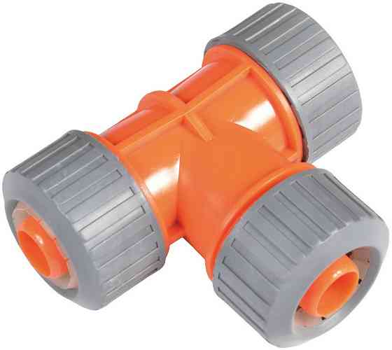 Тройник цанговый для шланга Хозяин 3⁄4