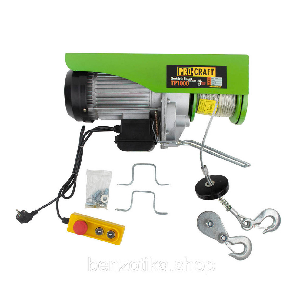 Підйомник (тельфер) Procraft TP1000 Киев - изображение 2