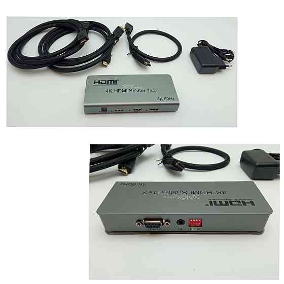 Сплітер 1x2 4k HDMI XOLORspace Луцк