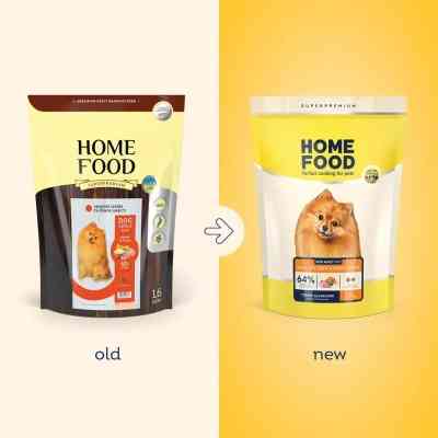 Сухой корм для собак Home Food ADULT MINI Healthy Skin And Shiny Coat с индейкой и лососем 700 г (4820235020354) Винница