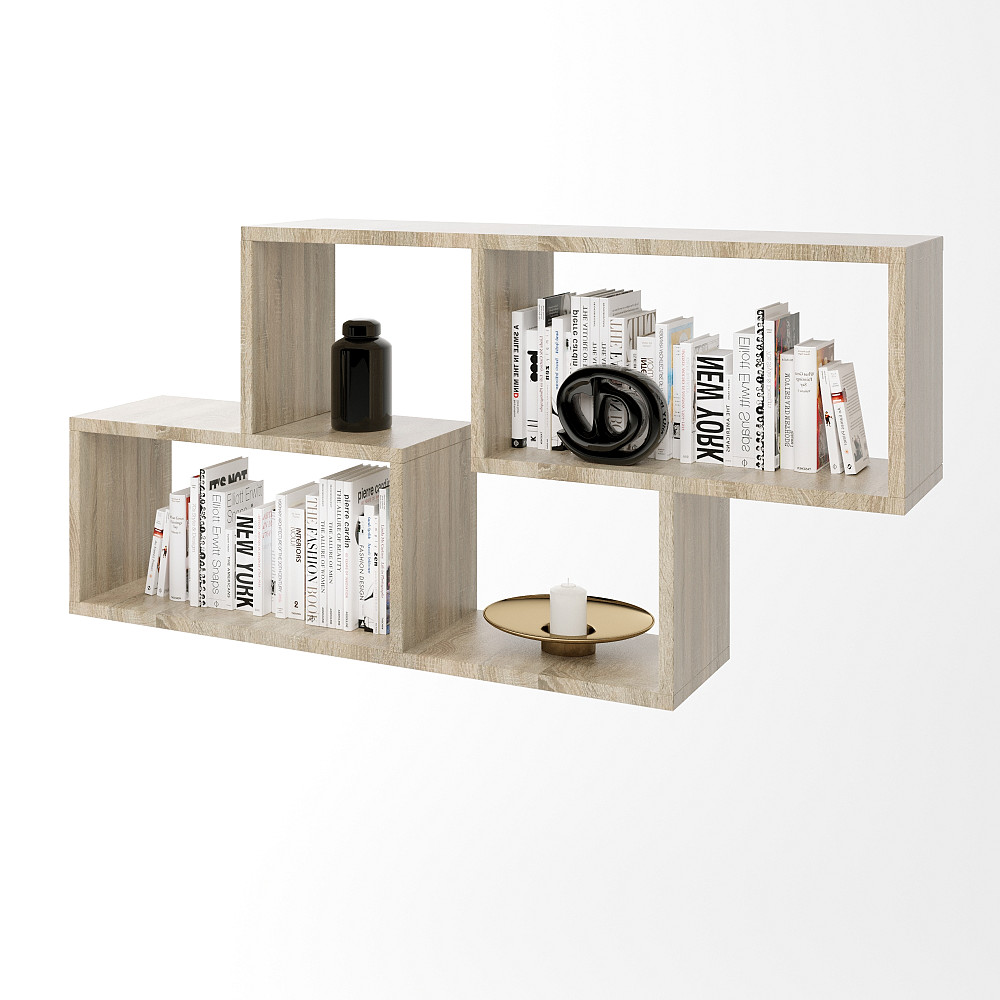 Полиця навісна Еверест ПН-4 дуб сонома (DTM-2224) Львів - фото 1