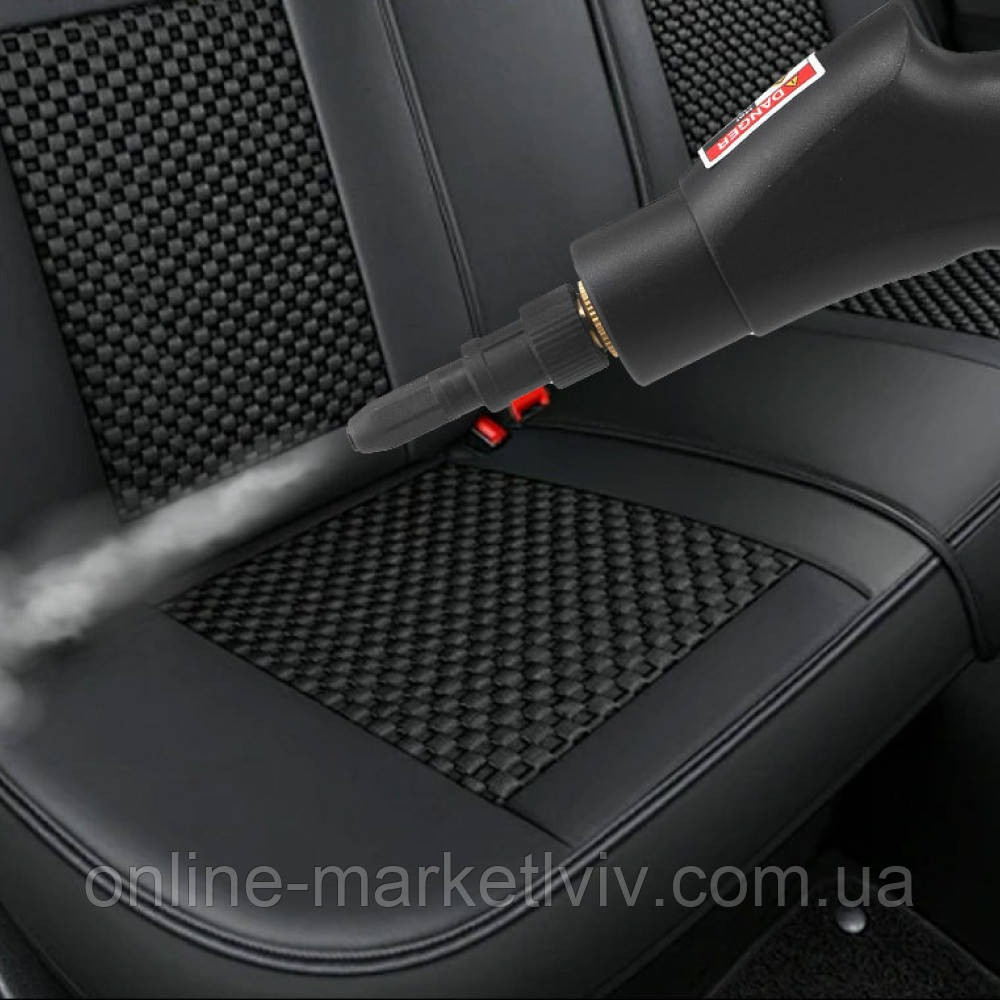 Портативний пароочисник для дому 2500Вт,1200мл,6 режимів + 7 насадок SBR Київ - фото 7