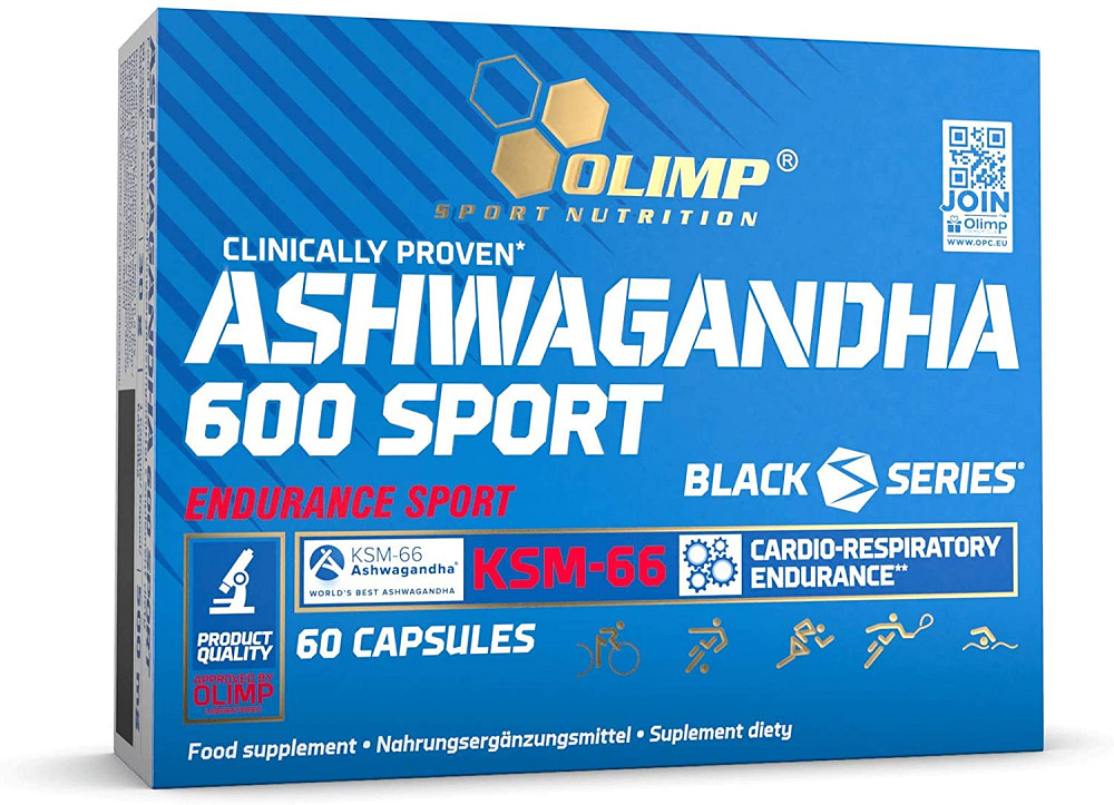 Екстракт ашваганди Olimp Ashwagandha 600 Sport 60 caps Луцьк - фото 1