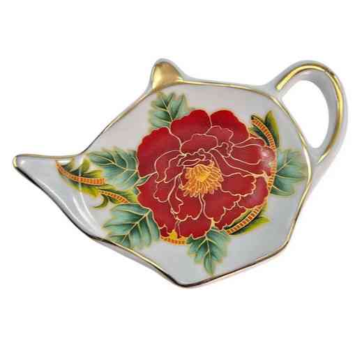 Підставка для чайних пакетиків порцеляна Квітка Київ