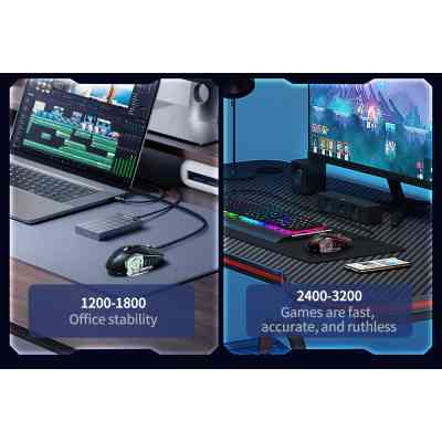 Мишка XO M10 Wireless Black/Silver (M10 Black+Silver) Вінниця