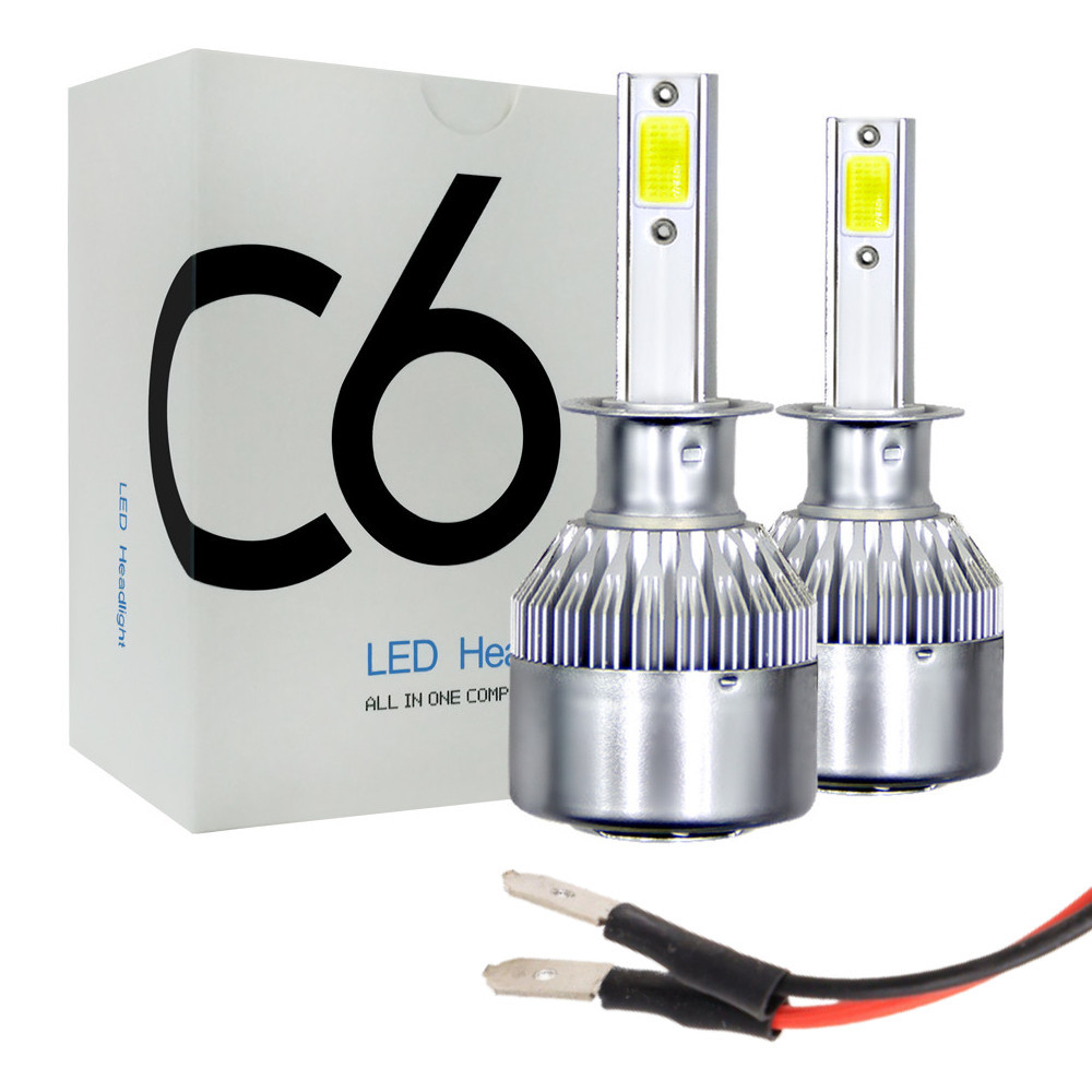 Комплект LED ламп C6 H1,2 шт,36W SBR Київ - фото 1