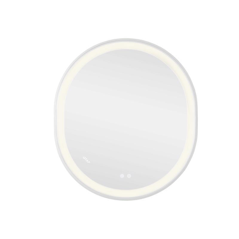 Зеркало настенное овальное сенсорное Qtap Gemini 800х700 с LED-подсветкой Touch, с антизапотеванием с диммером Харьков - изображение 4