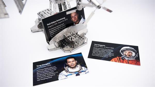 Колекційна модель-конструктор Metal Time Astronaut's Lodge Космічна станція МКС механічна (MT017) Харків - фото 15