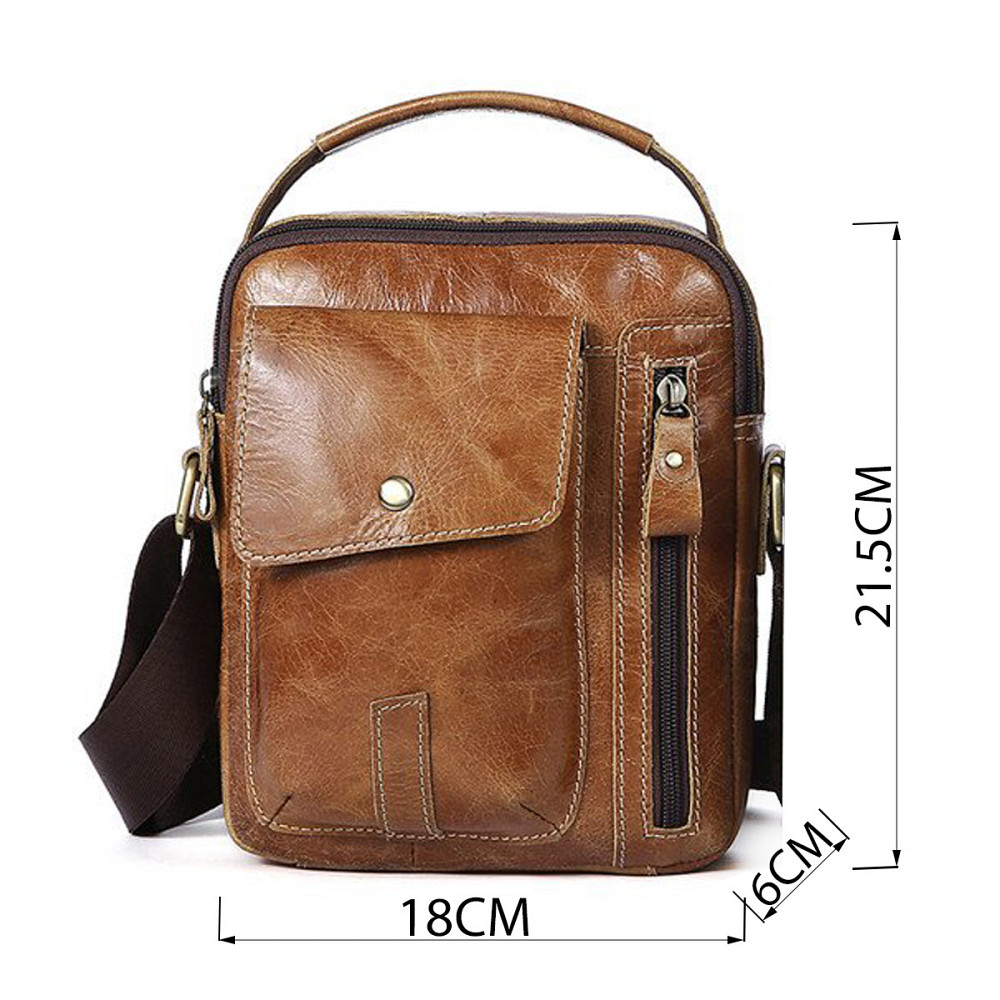 Сумка чоловіча Vintage 14766 Світло-коричнева Київ - фото 5