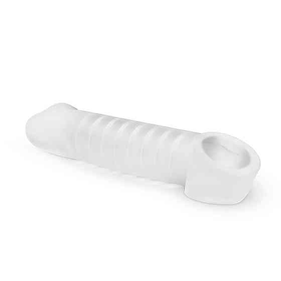 Насадка на член Boners Supporting Penis Sleeve, +5 см до довжини, отвір для яєчок Sex Aura Київ