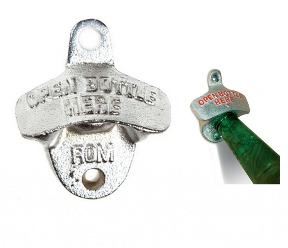 Настенная открывалка для бутылок 